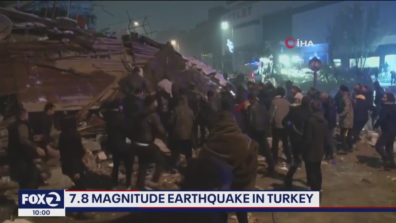 7.8 magnitude earthquake causes devastation in Turkey, Syria