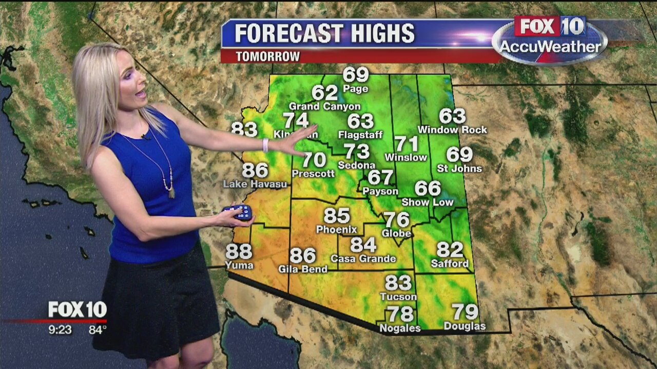 9pm Weather Forecast - 10/17/19