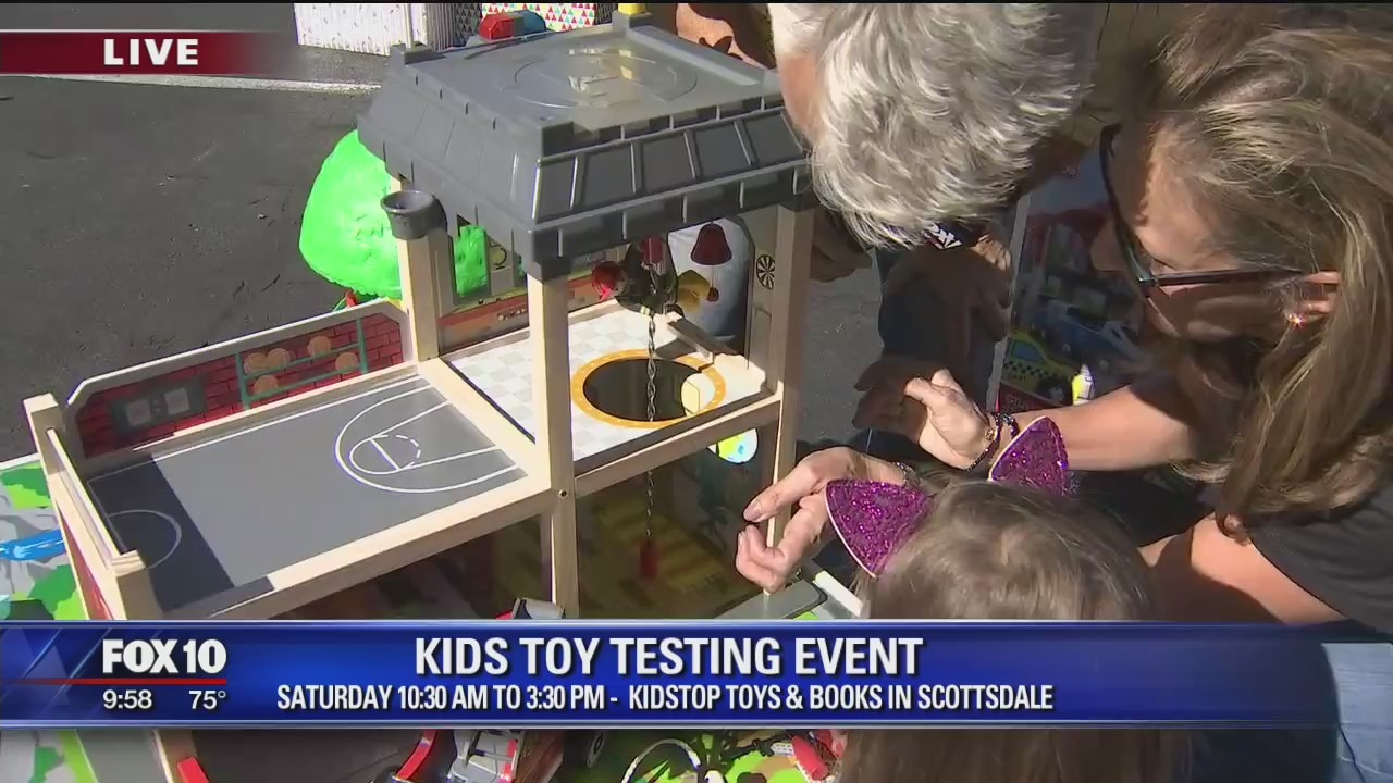 Cory's Corner: Kids toy testing event in Scottsdale