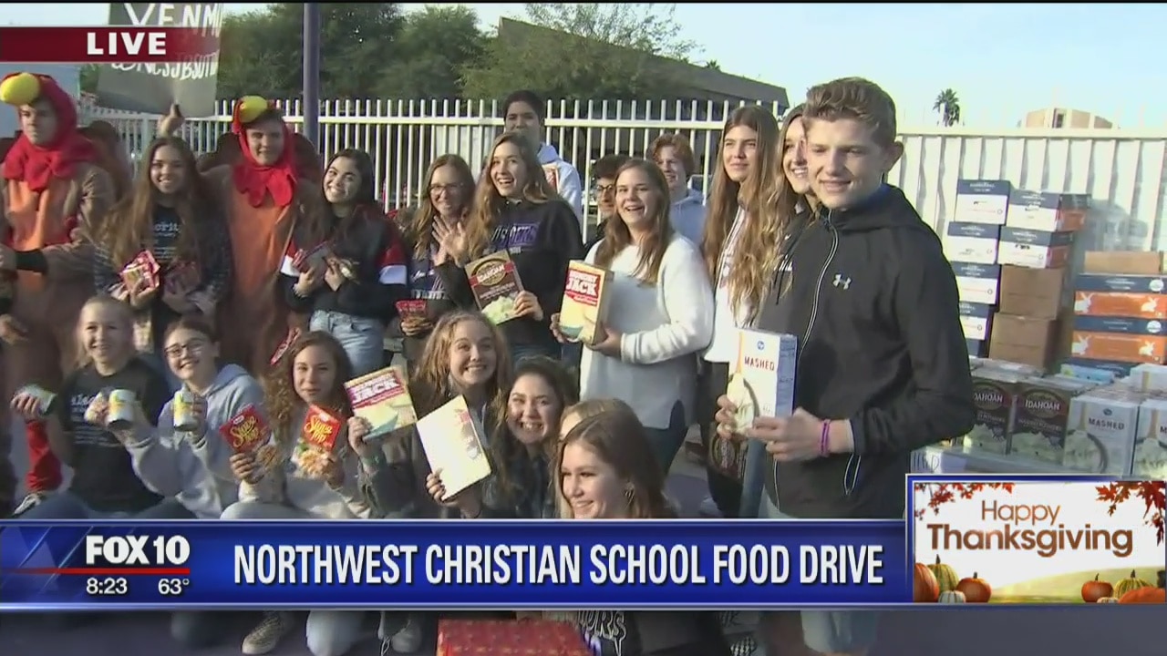 Cory's Corner: Northwest Christian School food drive