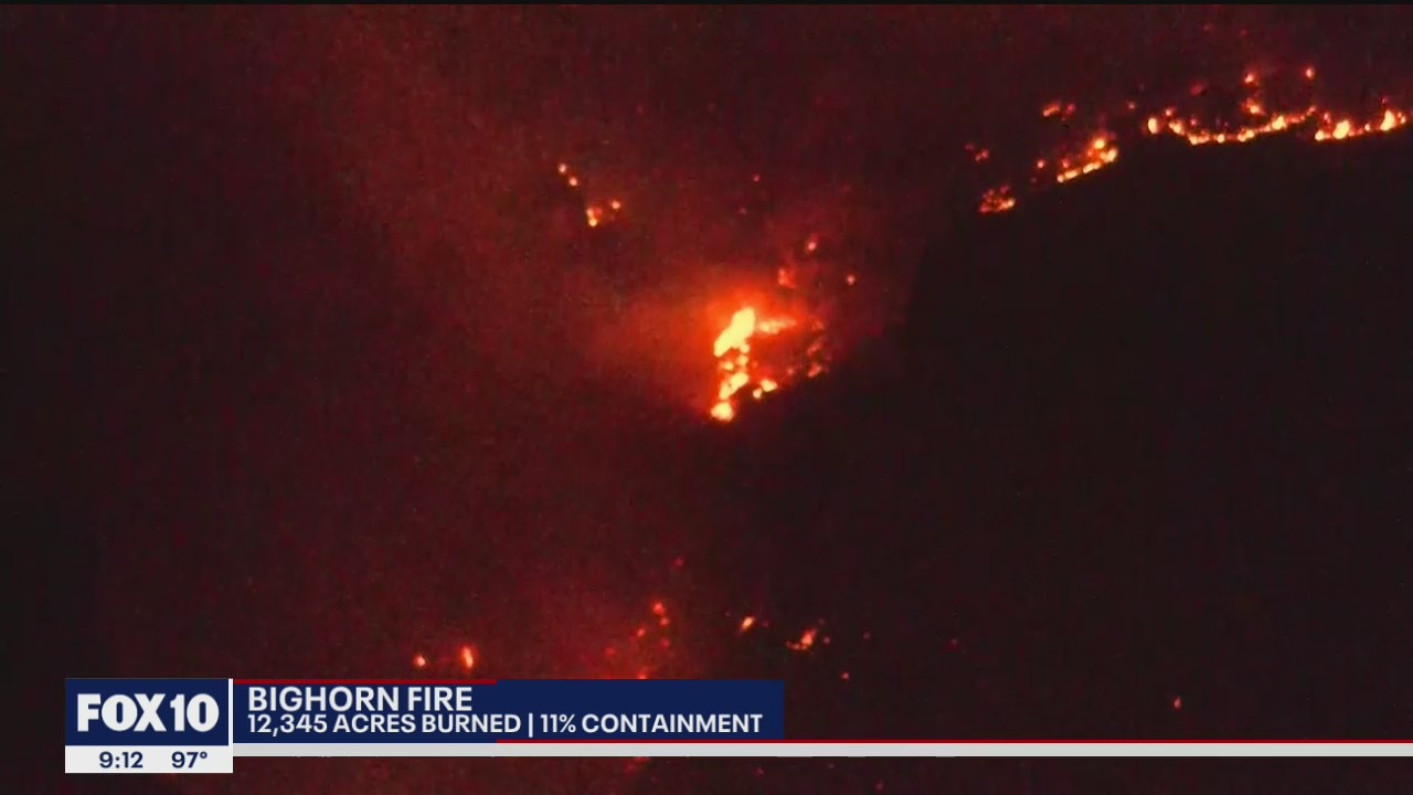 Authorities ask residents near Bighorn Fire to prepare for possible evacuations