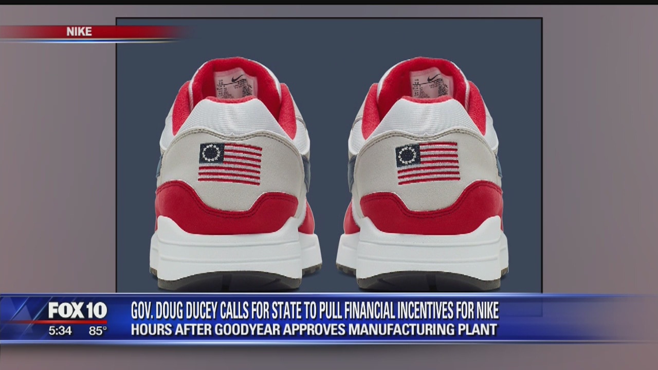 Ducey to pull incentives for Nike plant