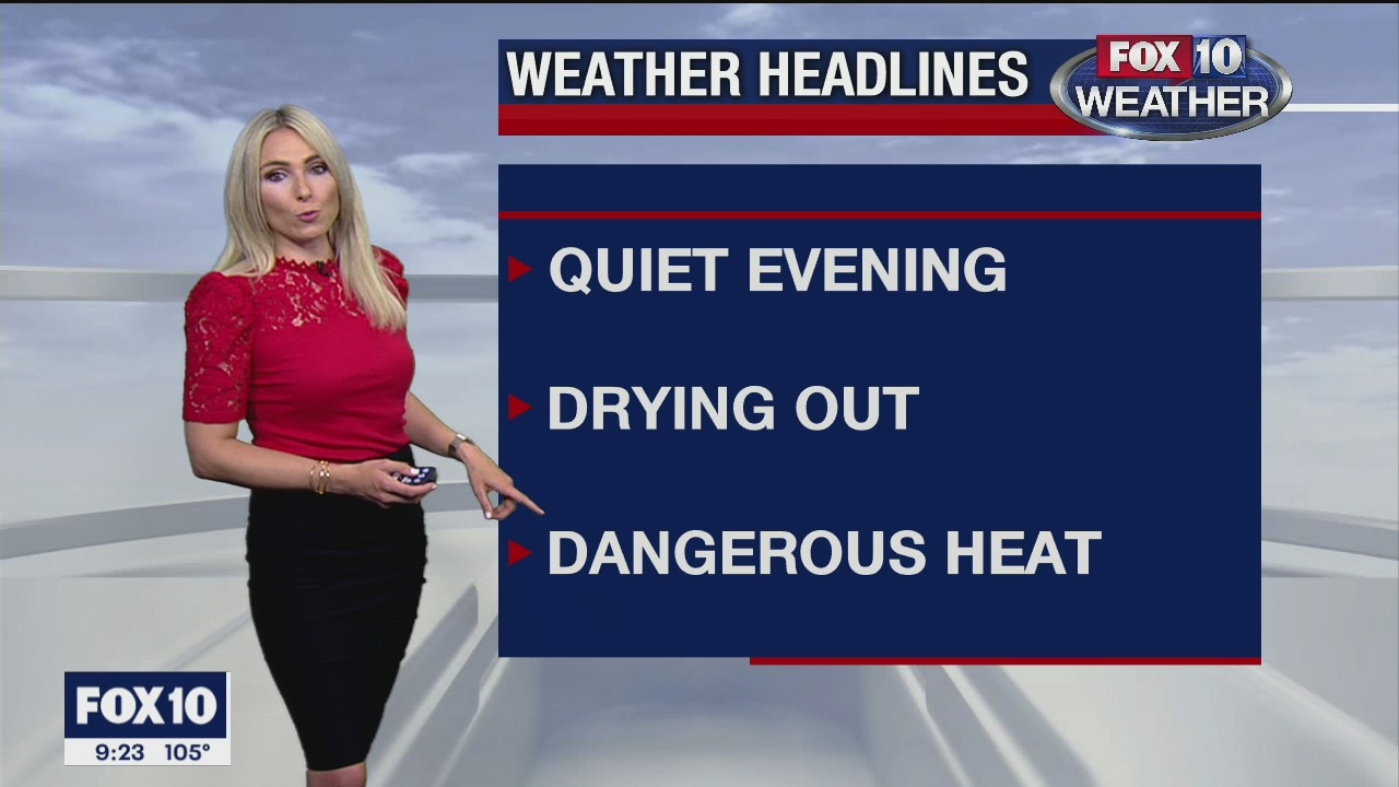 9 p.m. Weather Forecast 7/28/20