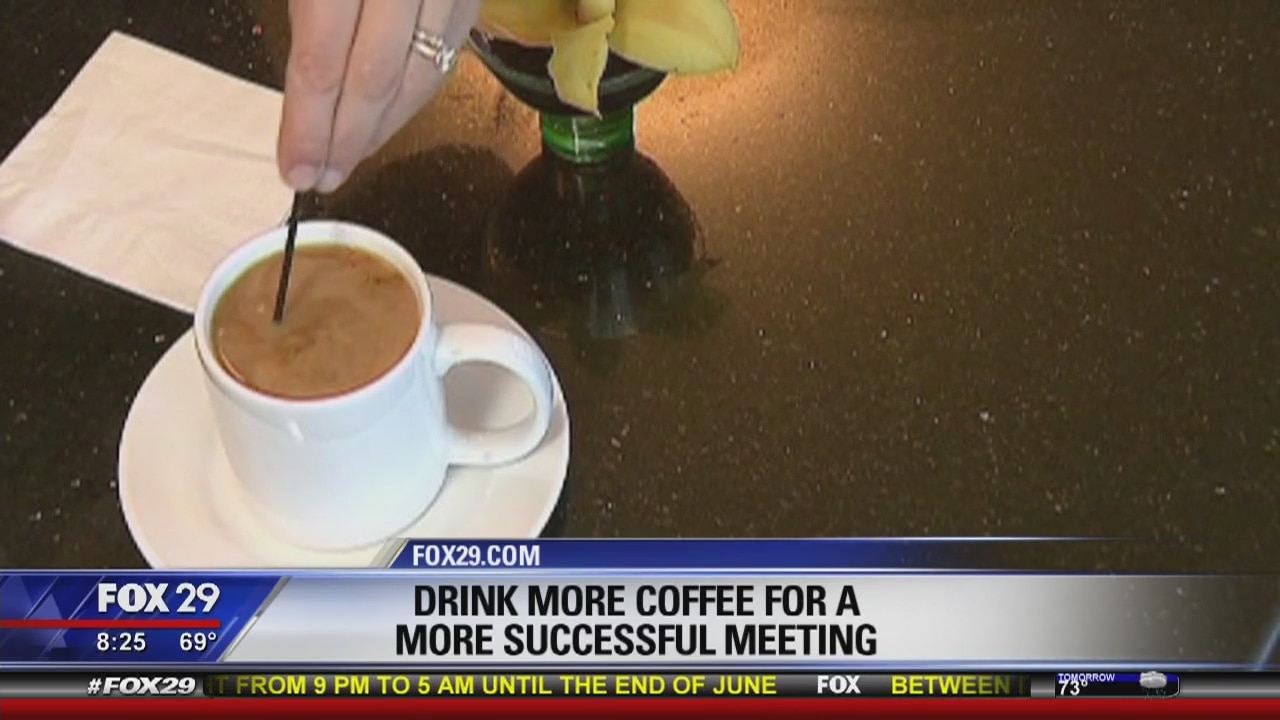 Want a more successful meeting? Drink some coffee