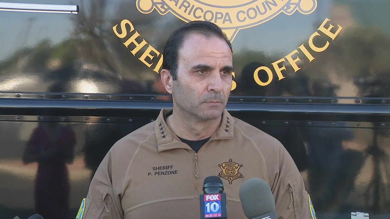 Maricopa County Sheriff Paul Penzone: 'This is a perfect example of what evil looks like'