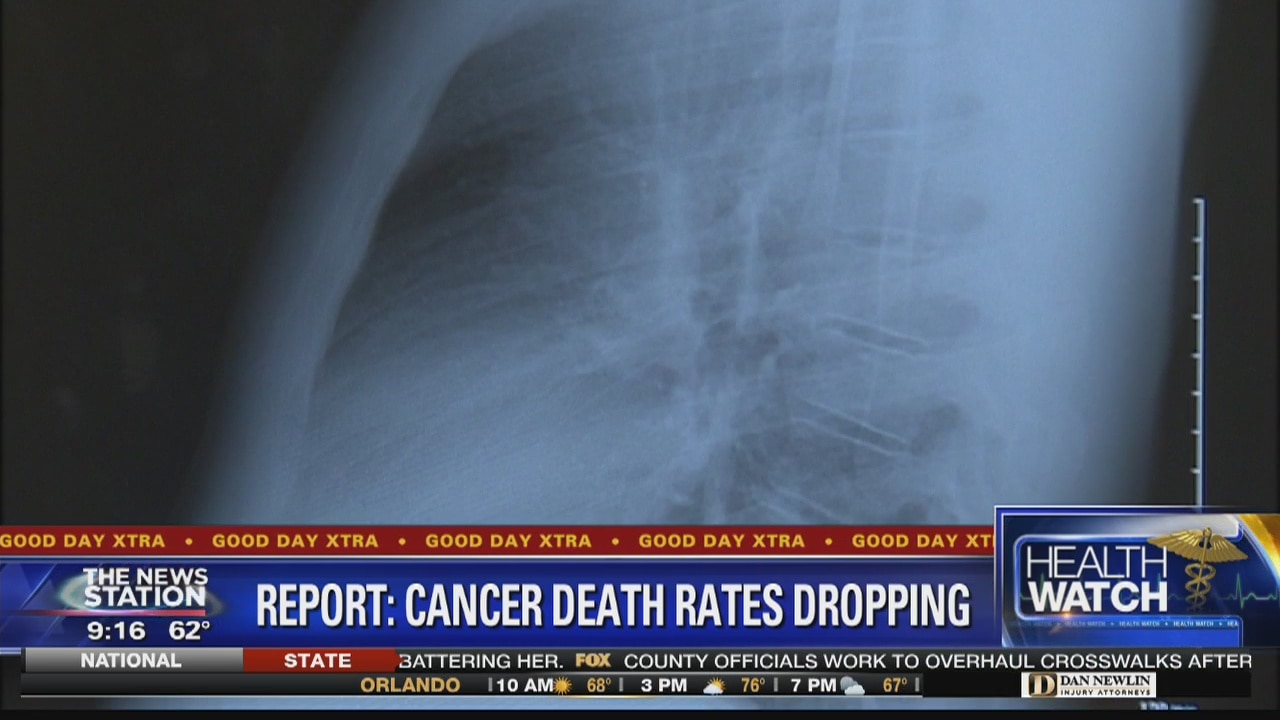 Report: Cancer death rates dropping