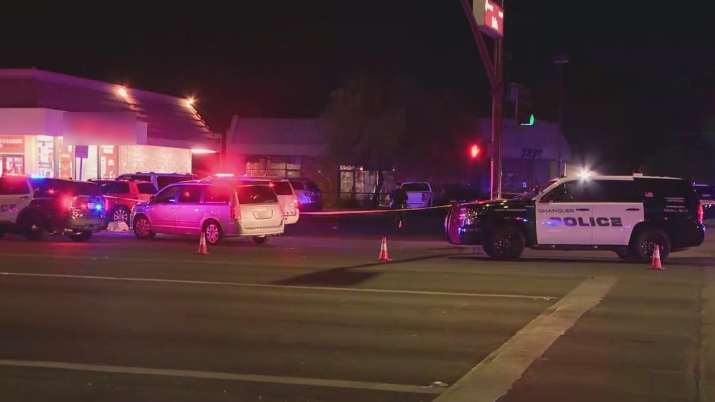 Suspect still at large following police shooting in Chandler