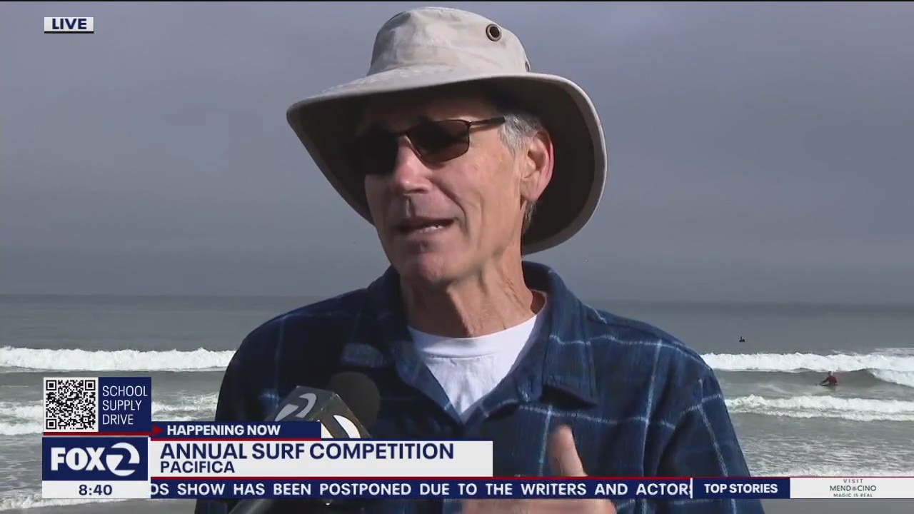Kahuna Kupuna: Surf's up in Pacifica for the annual surf competition for surfers 40 years and up