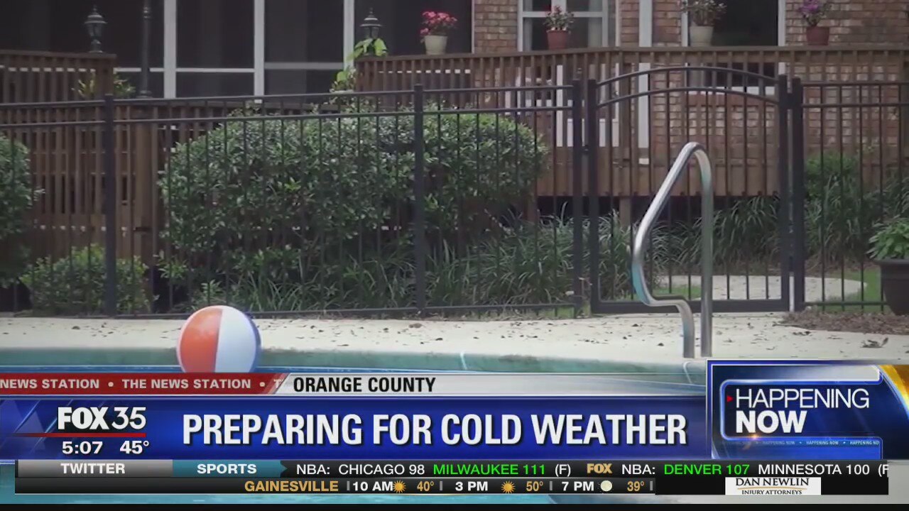 Central Florida preparing for cold weather