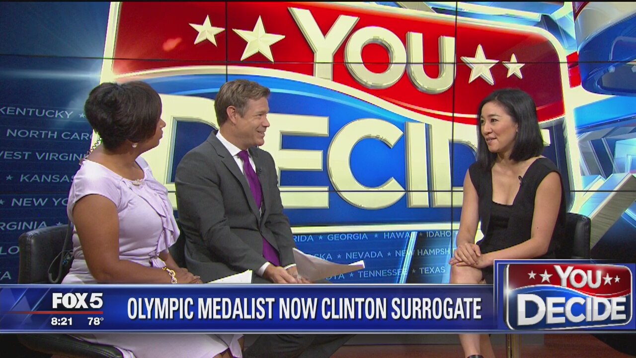 From the Olympics to diplomacy: Michelle Kwan discusses work for Clinton campaign