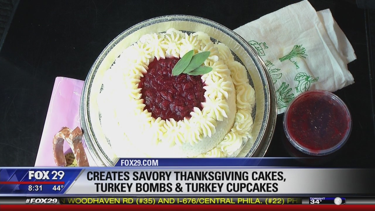 Savory cakes, turkey bombs and cupcakes your guests will love this Thanksgiving