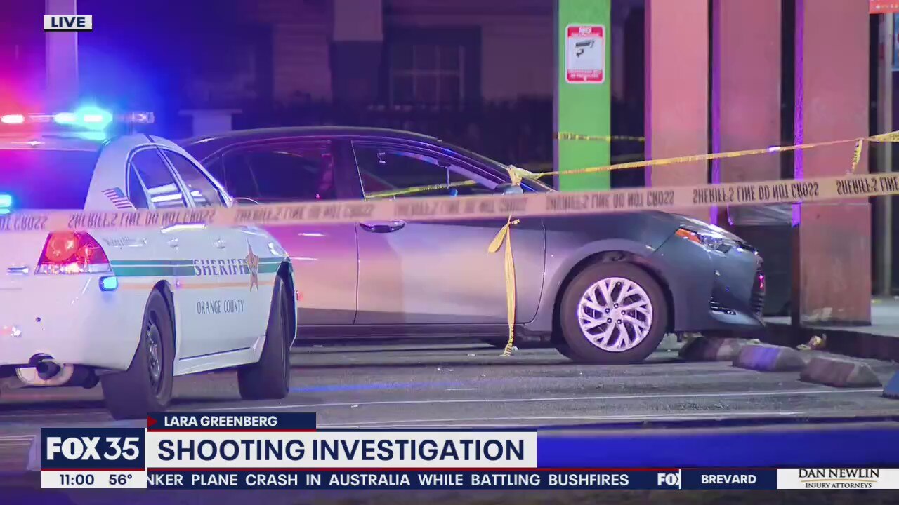 Huge police present following report of shooting