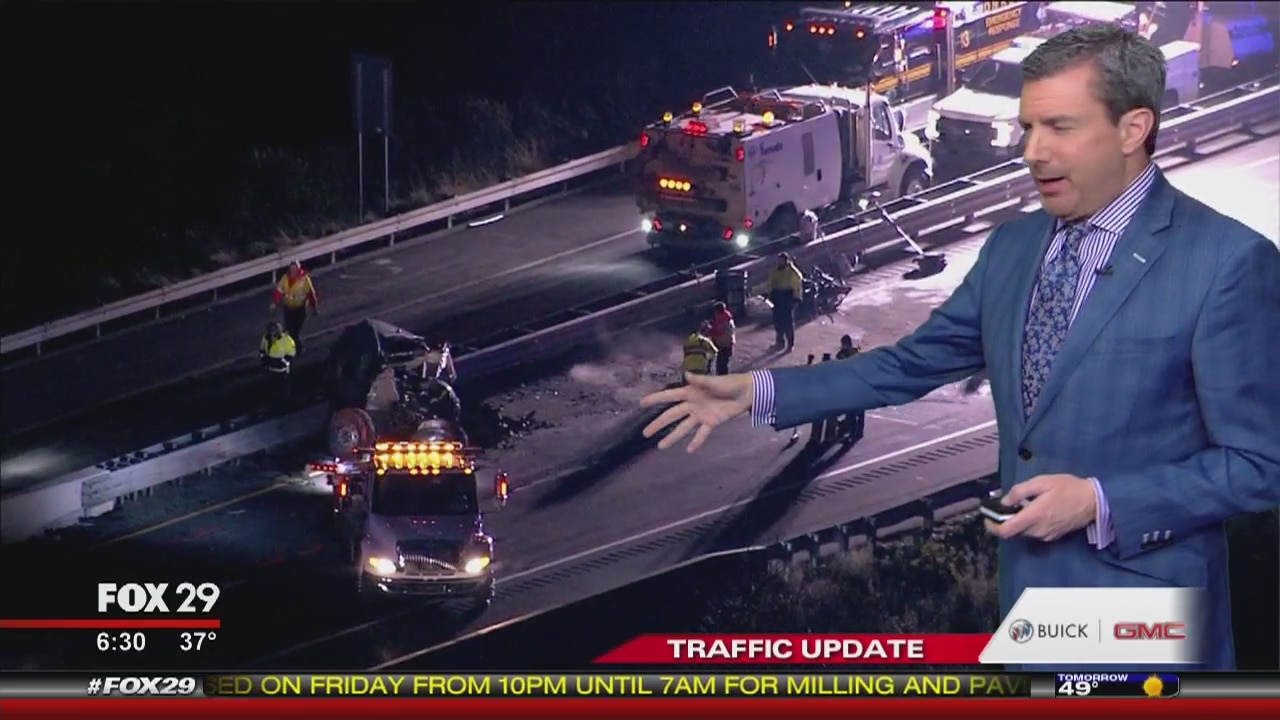 Route 1 shut down after deadly wrong way crash