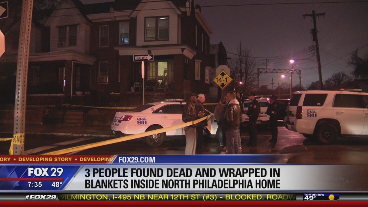 Police investigate after 4 bodies discovered in North Philadelphia homes