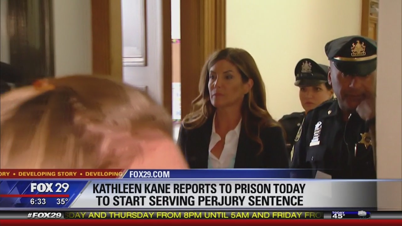 Kathleen Kane to report to prison Thursday to serve perjury sentence