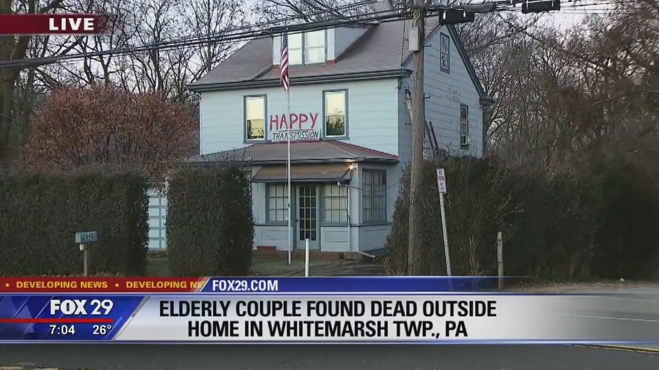 Postal worker discovers 2 dead outside of Whitemarsh Township home
