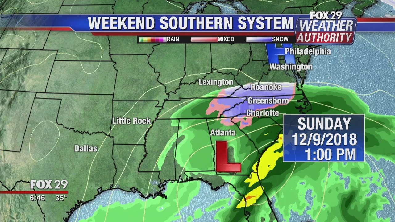 Weather Authority: Friday morning update