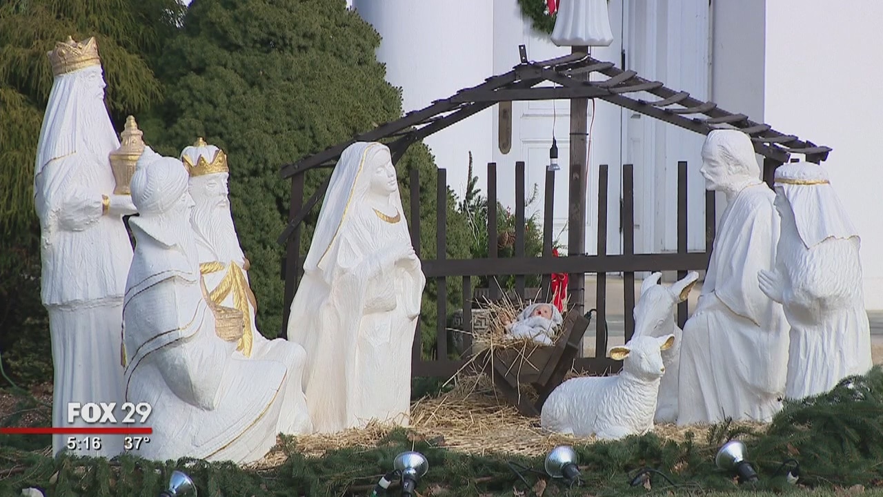 Nativity scene moved from library to church in Emmaus after debate