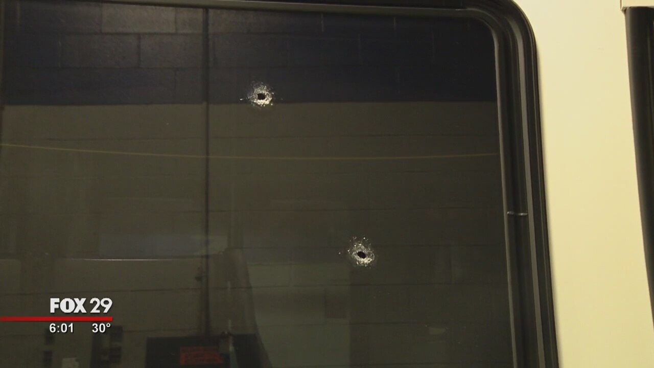 Shots fired at SEPTA bus; No injuries reported
