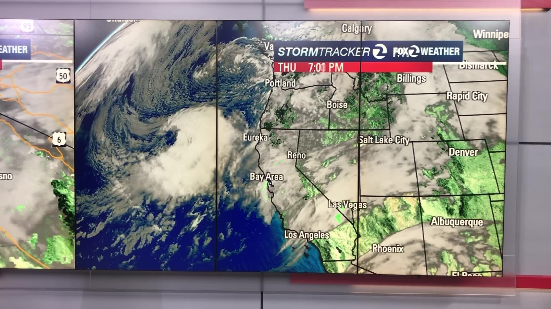 Stronger Storm Moves in Friday