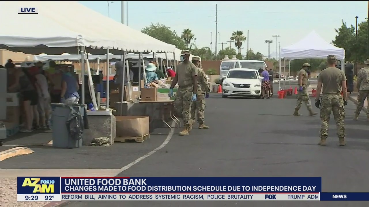 United Food Bank changes food distribution schedule