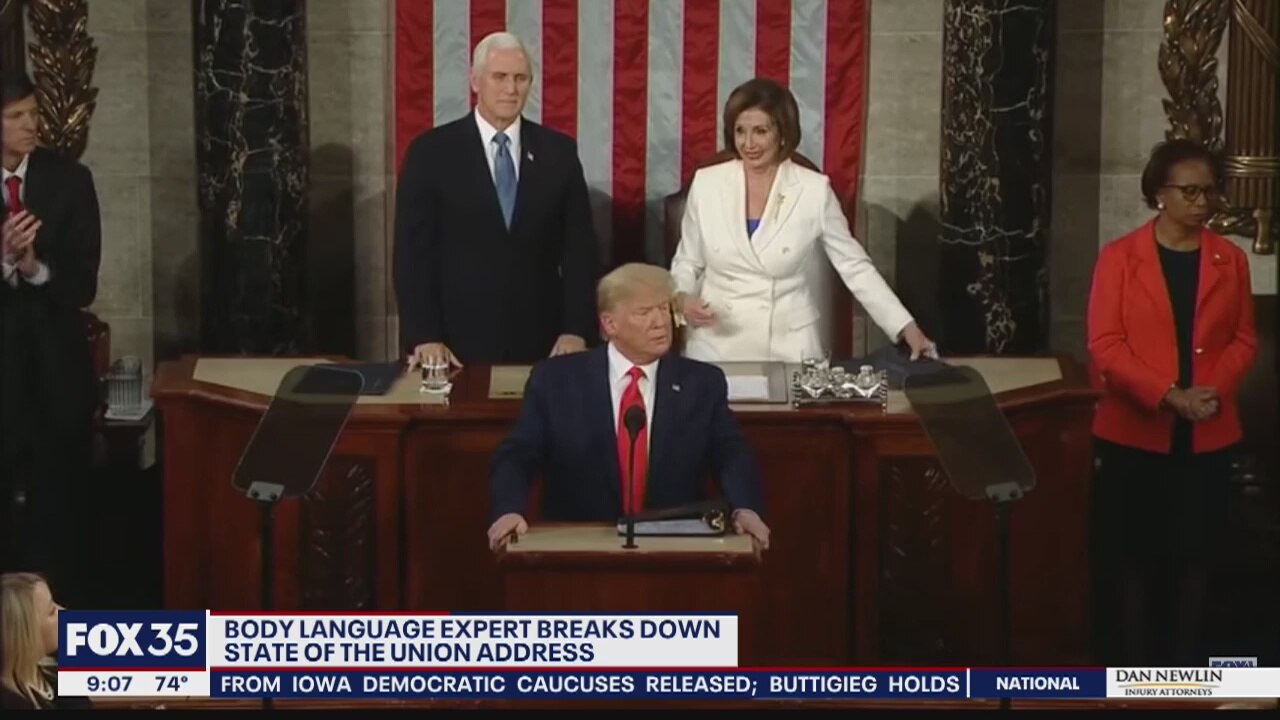 Body language expert breaks down State of the Union Address