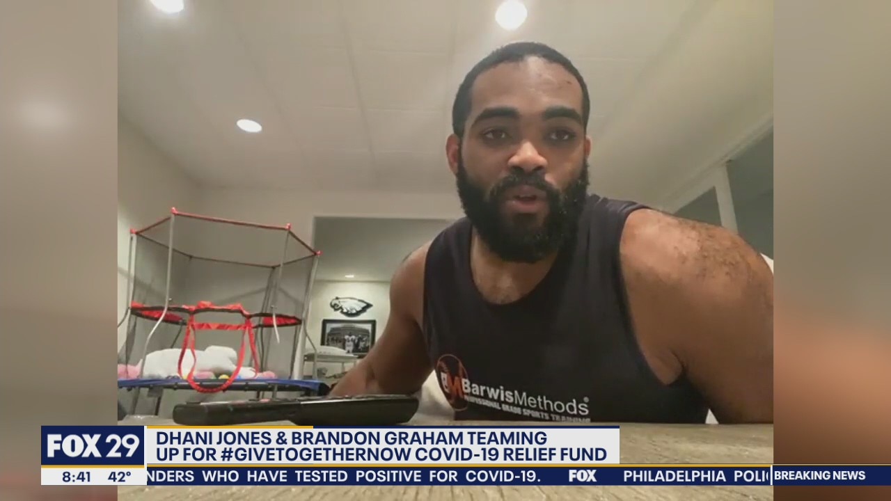 Brandon Graham, Dhani Jones team up to provide relief for families impacted by coronavirus