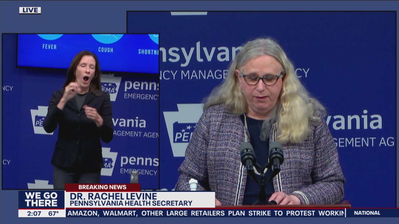 PA officials give update to new cases of coronavirus Friday