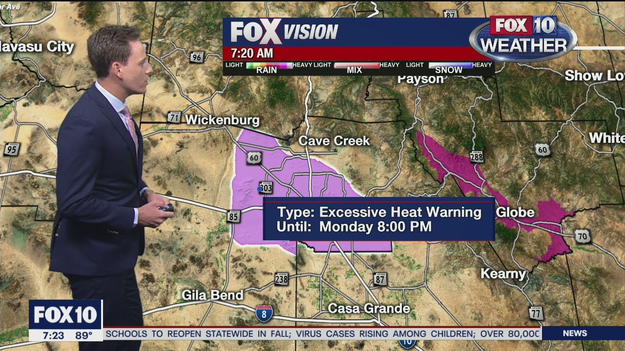 Morning Weather Forecast - Aug. 8