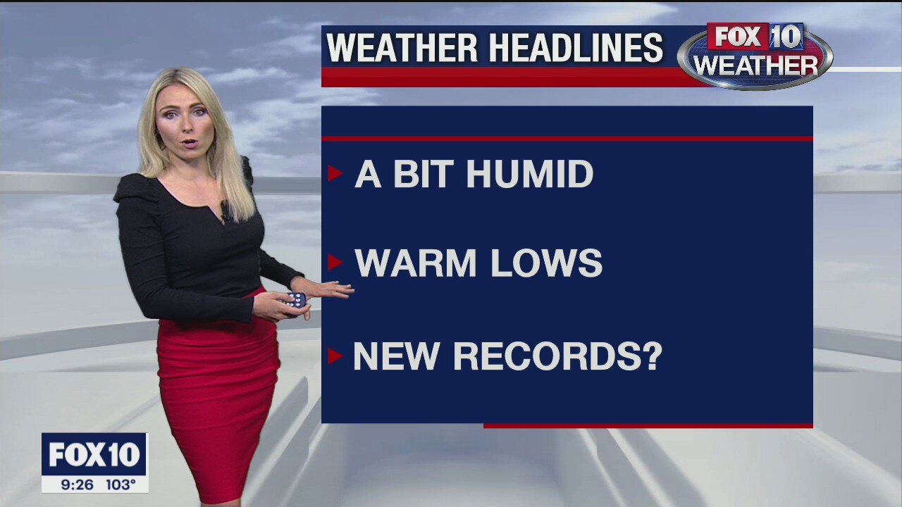 9 p.m. Weather Forecast 8/12/20