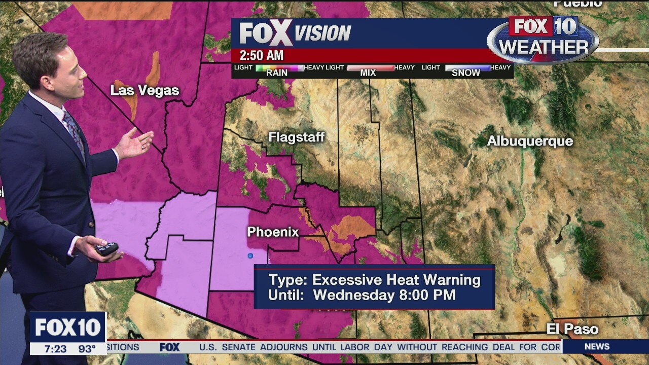 Morning Weather Forecast - Aug. 15