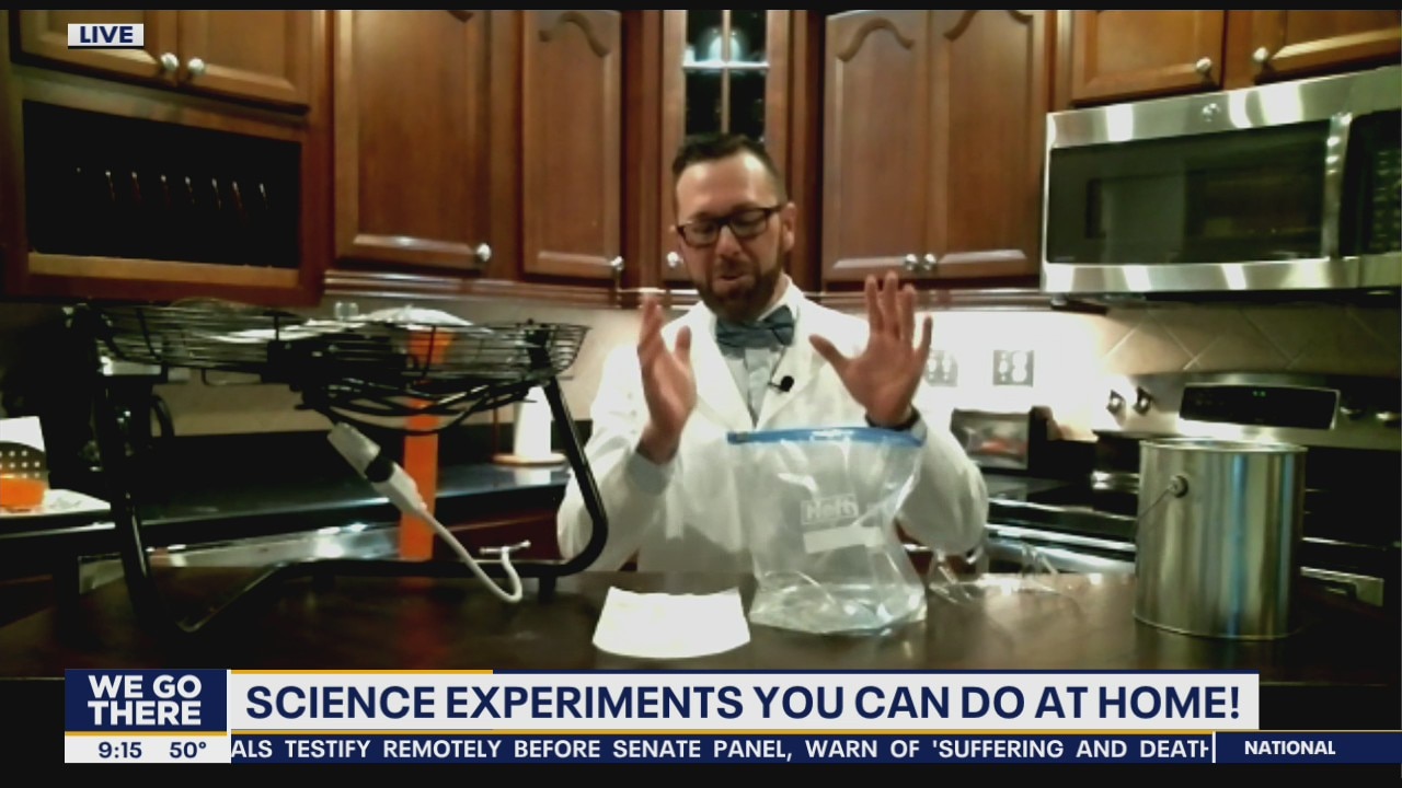 Fun science experiments you can try at home