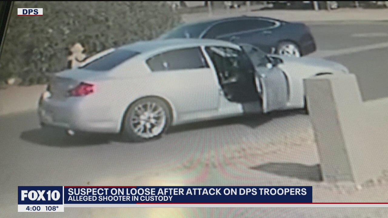 1 of 2 suspects in apparent ambush involving DPS trooper arrested