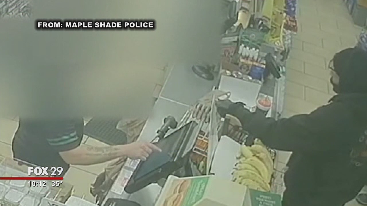 Caught on Camera: Robbery at 7-Eleven in Maple Shade