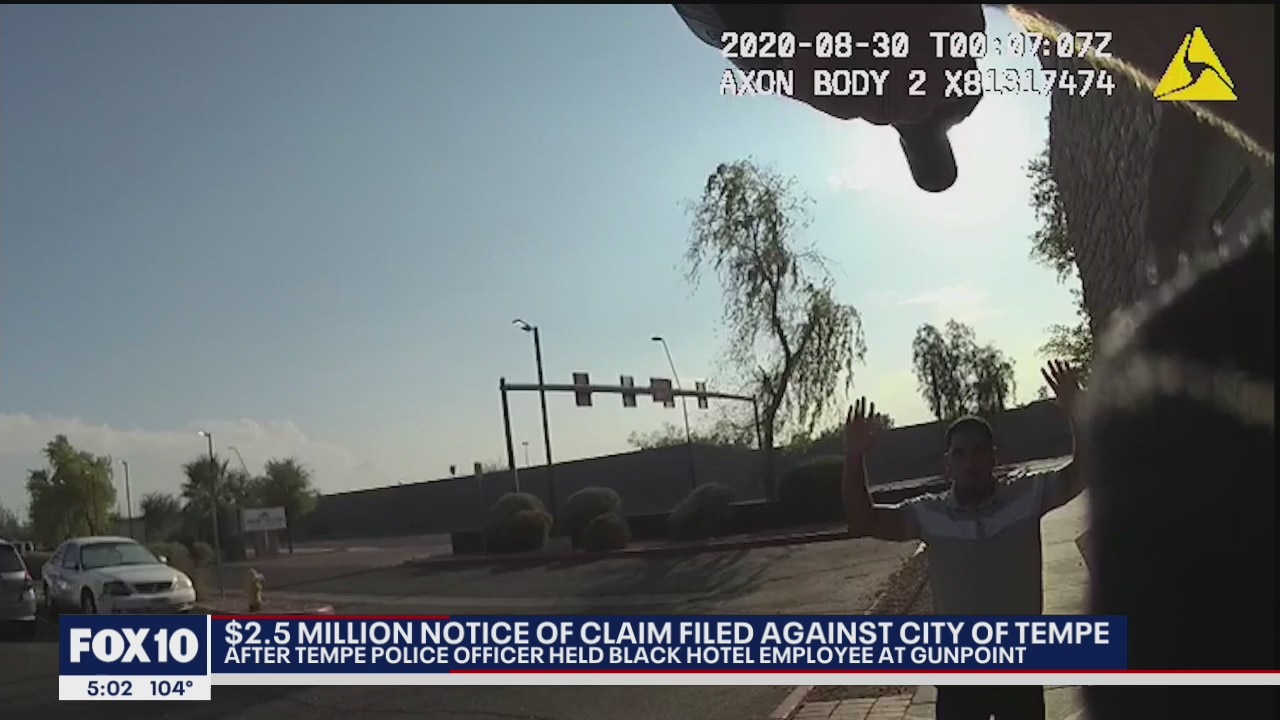 Black man held at gunpoint by Arizona officer seeks $2.5M