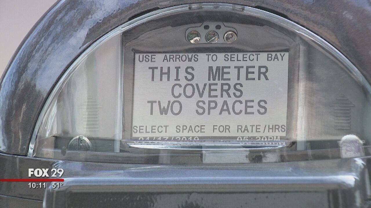 Parking meters pop up in Delaware County