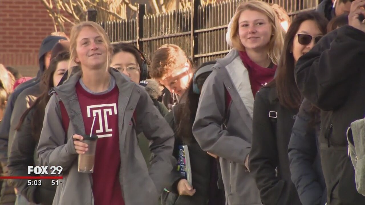 Over 2,200 show up to Temple University's free mumps vaccine clinic