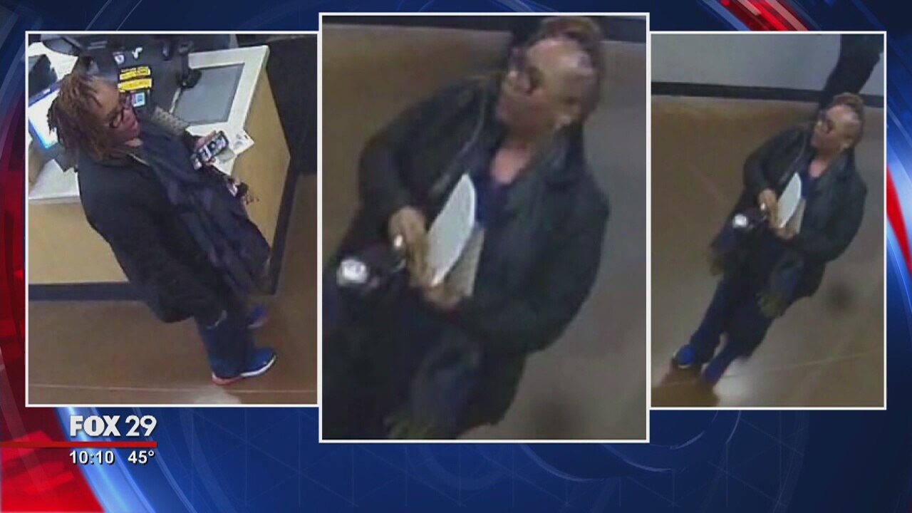 Police search for woman accused of pickpocketing 81-year-old after fall in store