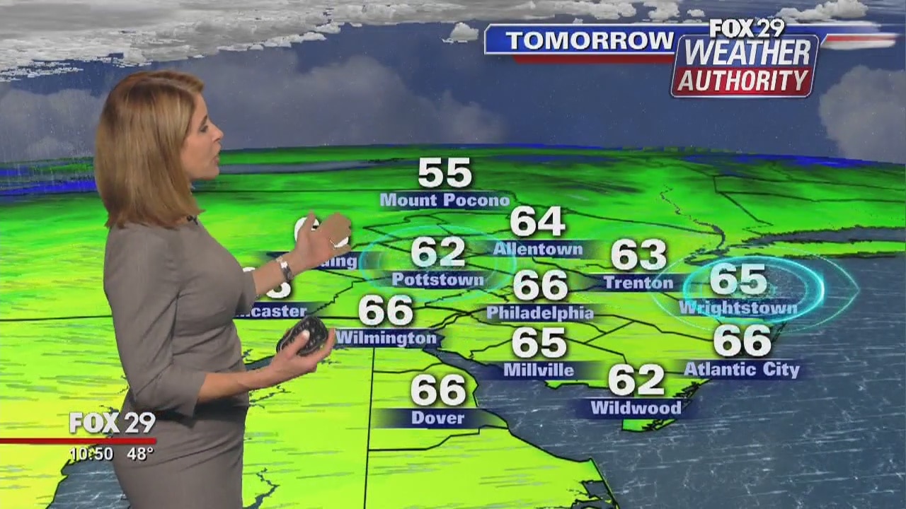 FOX 29 Weather Authority:7-Day Forecast (Monday night update)