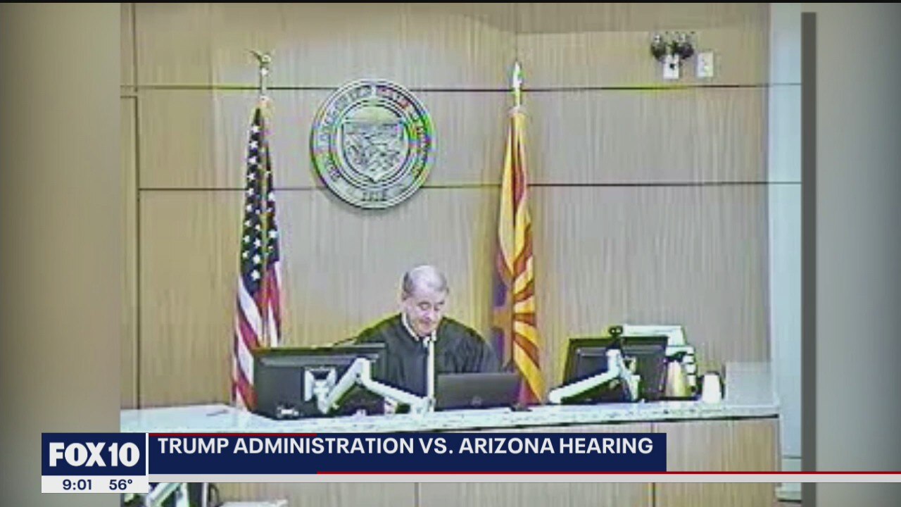 Hearing held after Trump campaign files lawsuit against Arizona over election