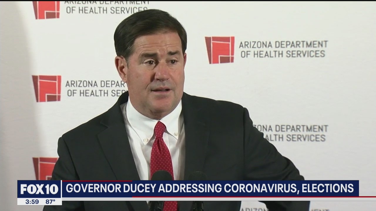 No statewide mask mandate announced during Gov. Ducey news conference