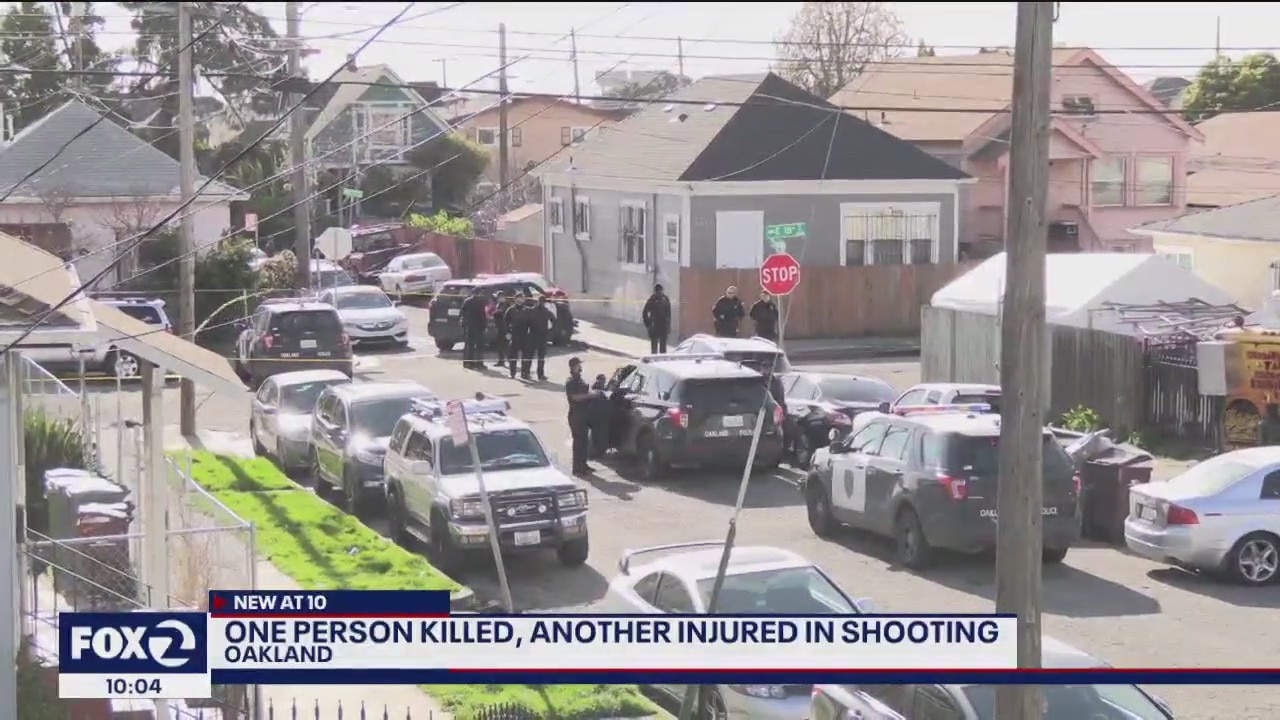 1 killed, another wounded in Oakland shooting