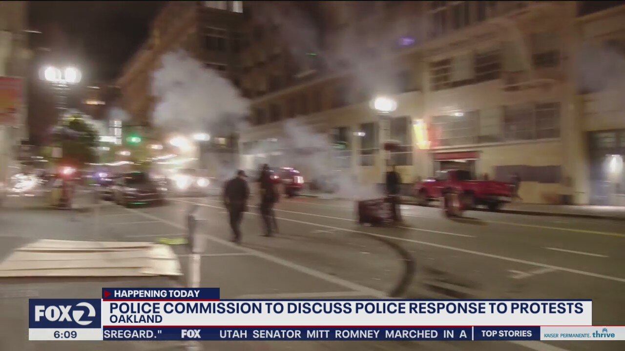 Oakland Police Commission to hold town hall on tear gas