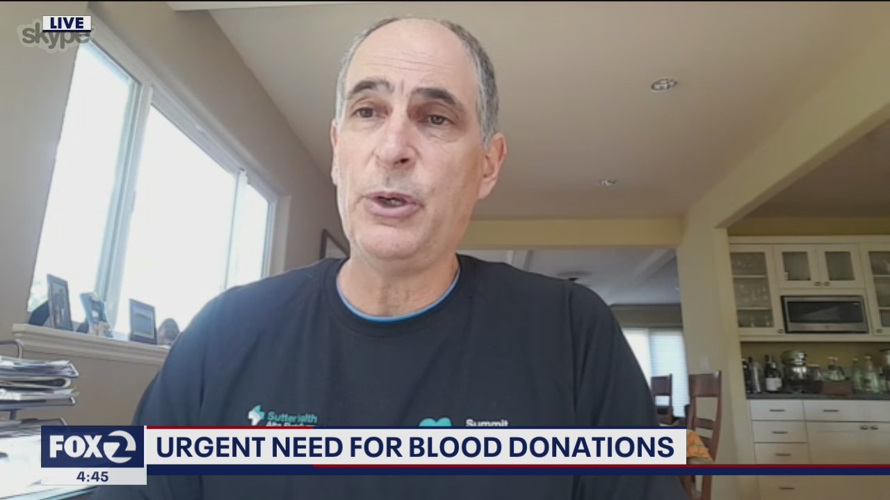 Urgent need for blood donations