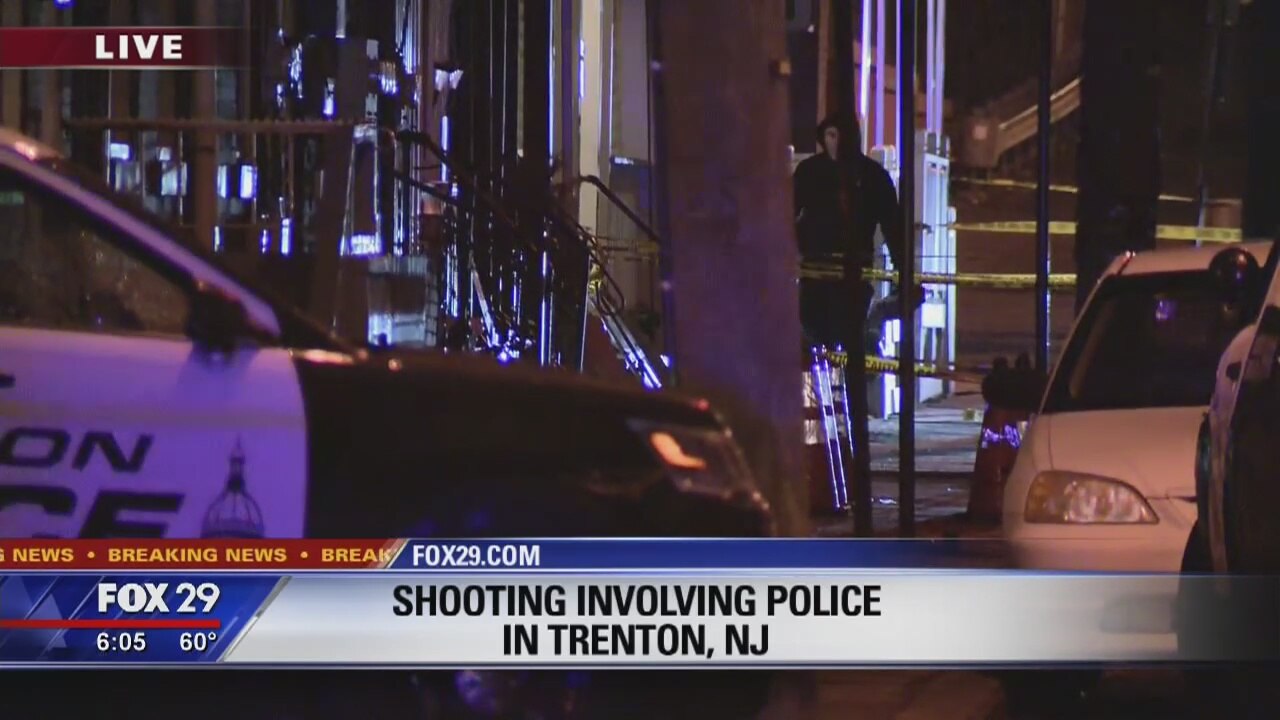 Officials investigate police involved shooting in Trenton
