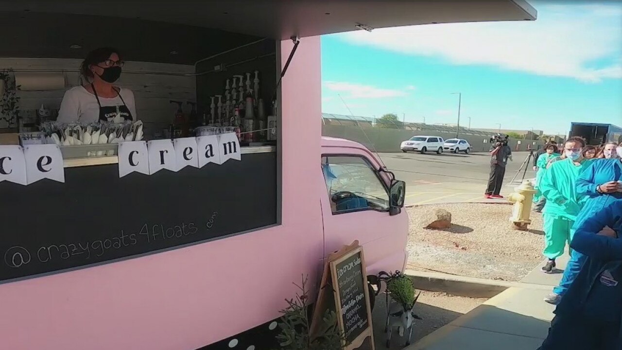 Valley healthcare workers shown appreciation, kindness with sweets