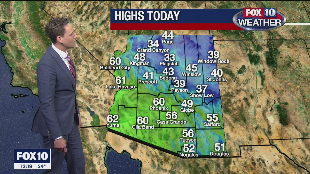 Noon Weather Forecast - 12/29/20