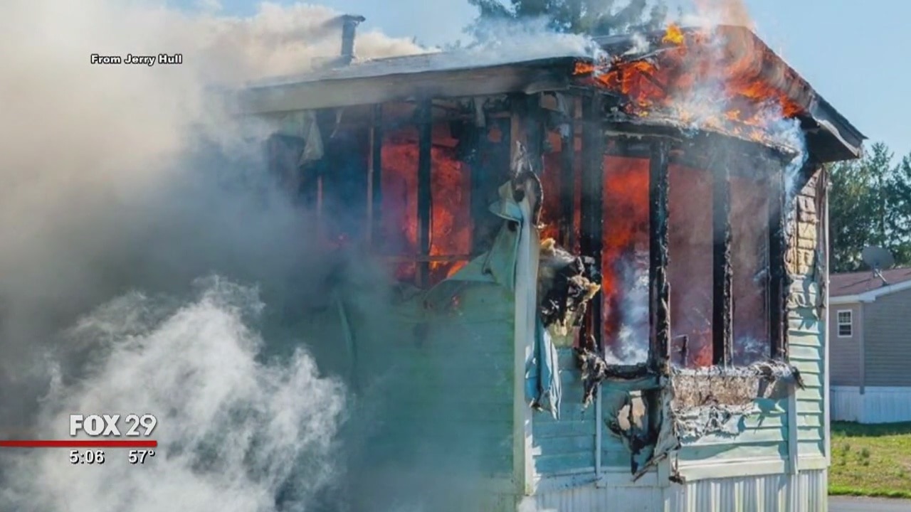 23-year-old firefighter hailed a hero after entering burning home, saving 64-year-old woman