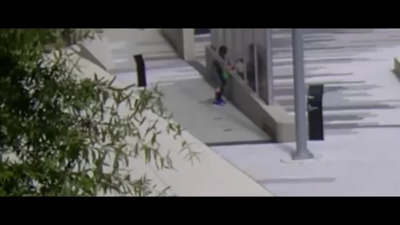 Police searching for man who allegedly vandalized holocaust memorial in Center City
