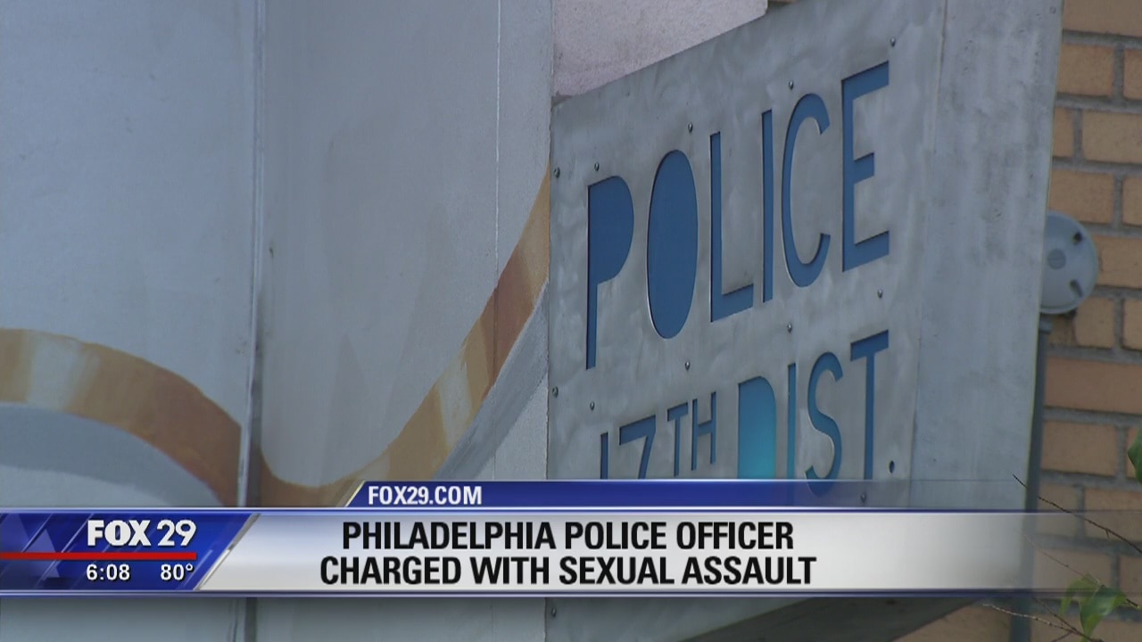Philadelphia police officer charged with sexual assault